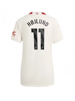 Ženski Nogometna dresi replika Manchester United Rasmus Hojlund #11 Tretji 2023-24 Kratek rokav